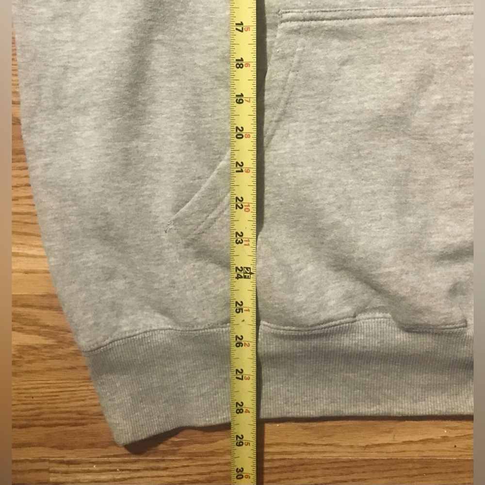 Dallas Cowboys Team Apparel Hoodie Sweatshirt XL Heavy Gray Fleece Pullover - Picture 5 of 11
